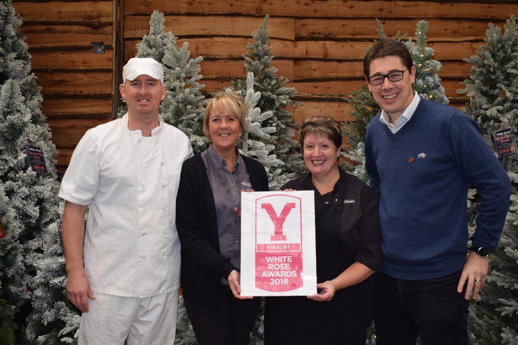 Committed staff at Bradford garden centre rewarded with invitation to the White Rose Awards