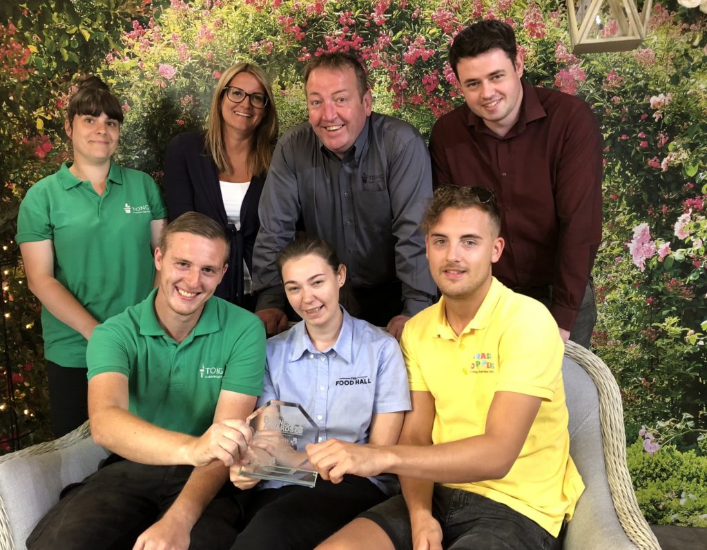 Bradford garden centre awarded Job Creator of the Year at the Bradford means Business awards