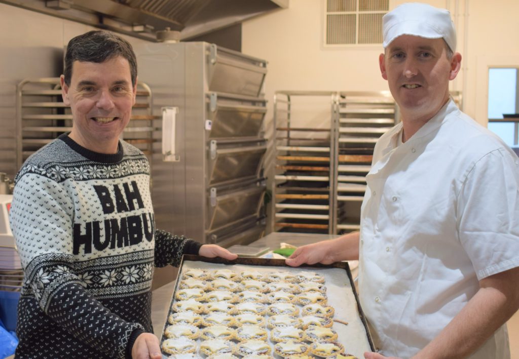 Bradford Garden Centre bakes festive treat for charity race