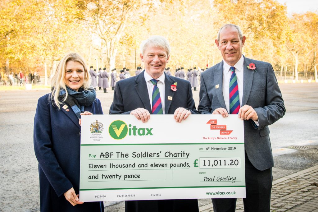 Vitax grows soldier charity fund