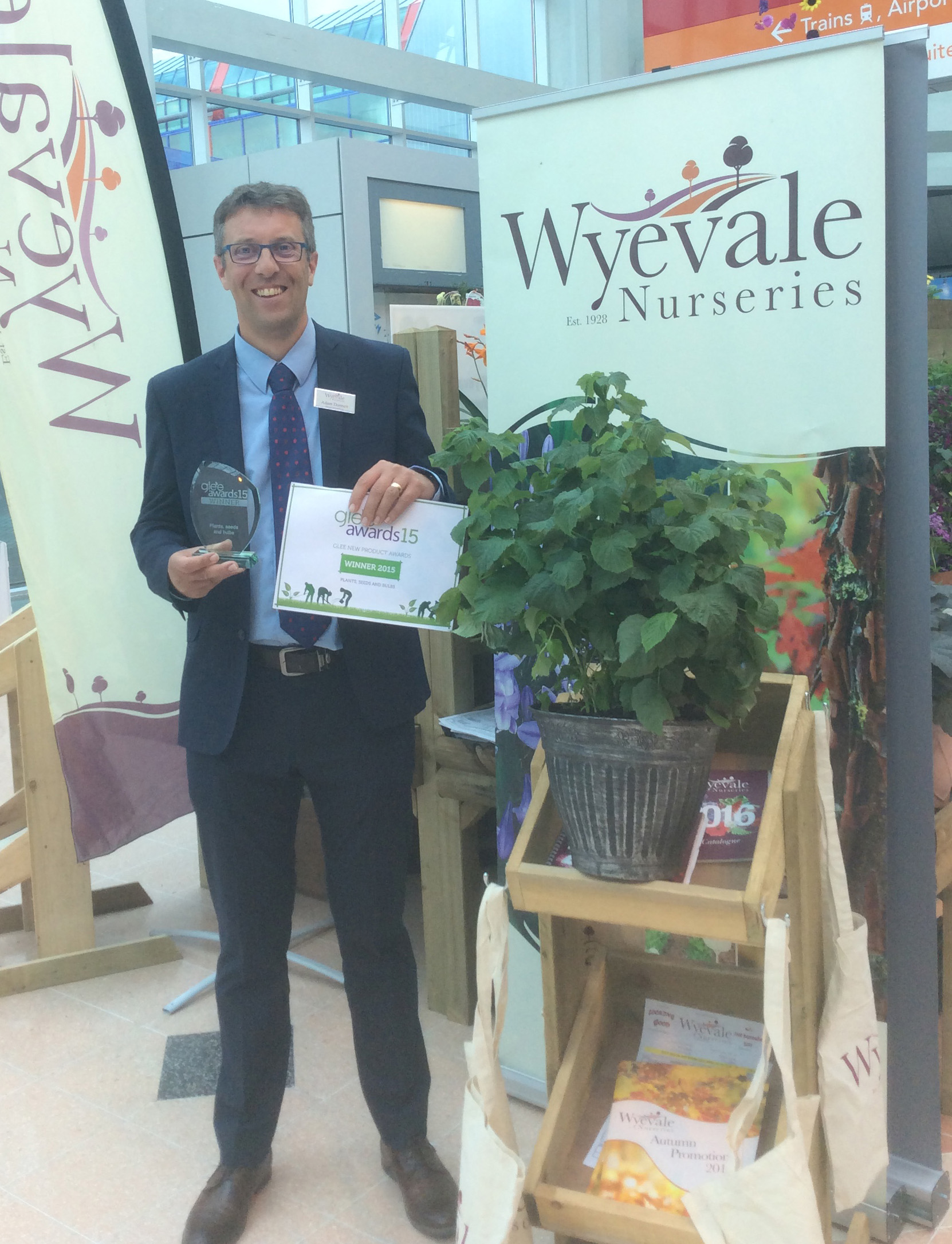 Raspberry ‘Ruby Beauty’ wins new product award at Glee   