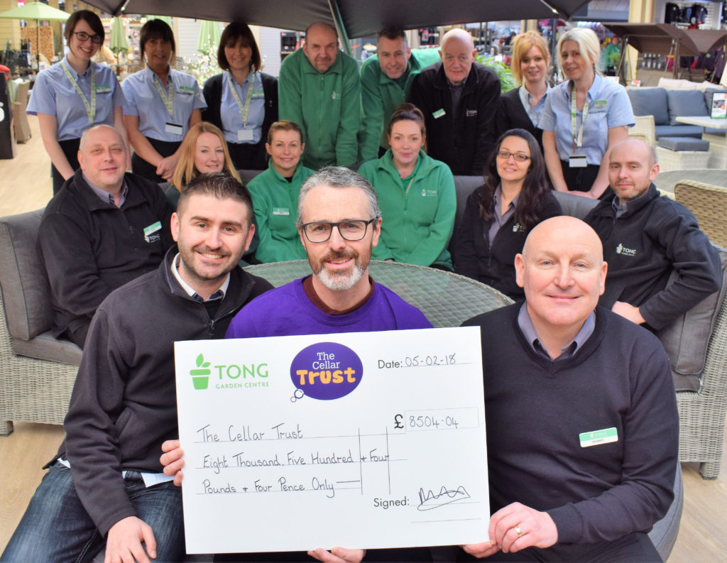 Bradford garden centre raises over £20,000 for local charities