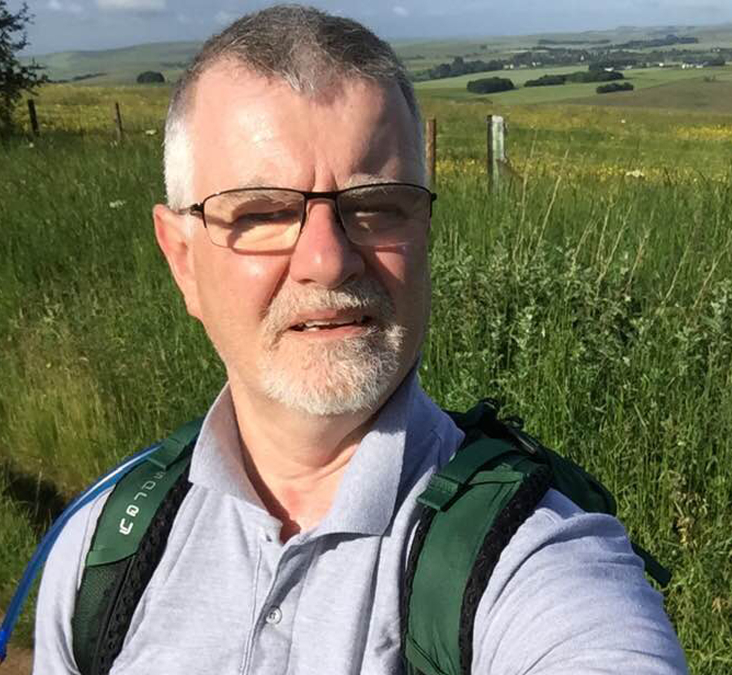 Rainy Day Trust CEO Bryan Clover completes his 84-mile non-stop charity hike in under 33 hours