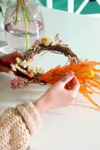 DIY Easter Wreath Step 5 Portrait s A vibrant, seasonal Easter wreath