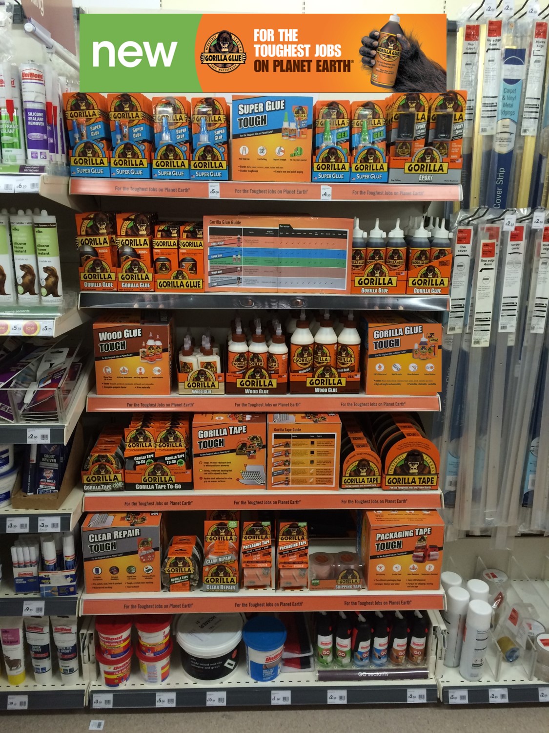Gorilla Glue Launches into Wilko