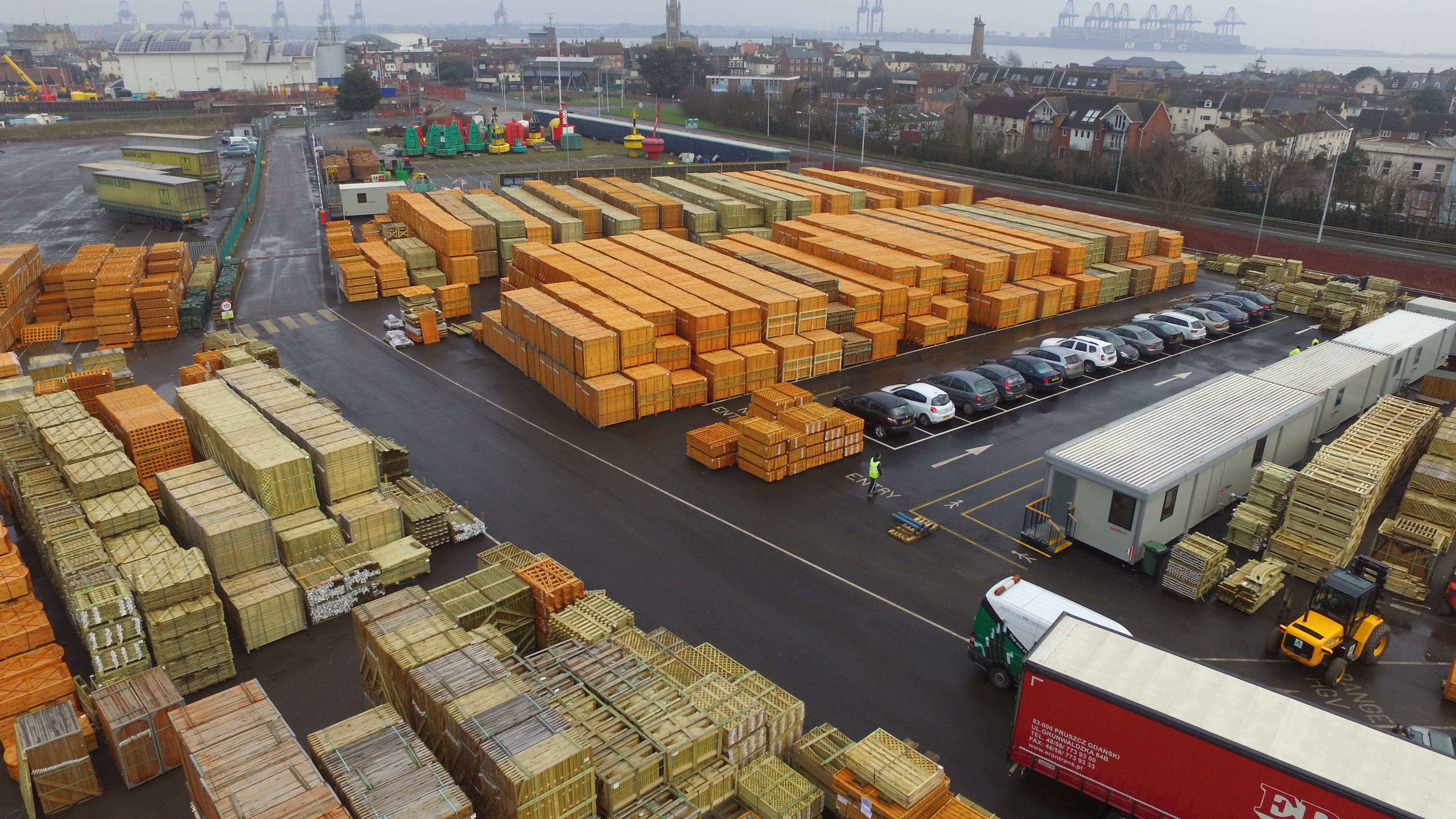 Grange Fencing invests in Harwich distribution site