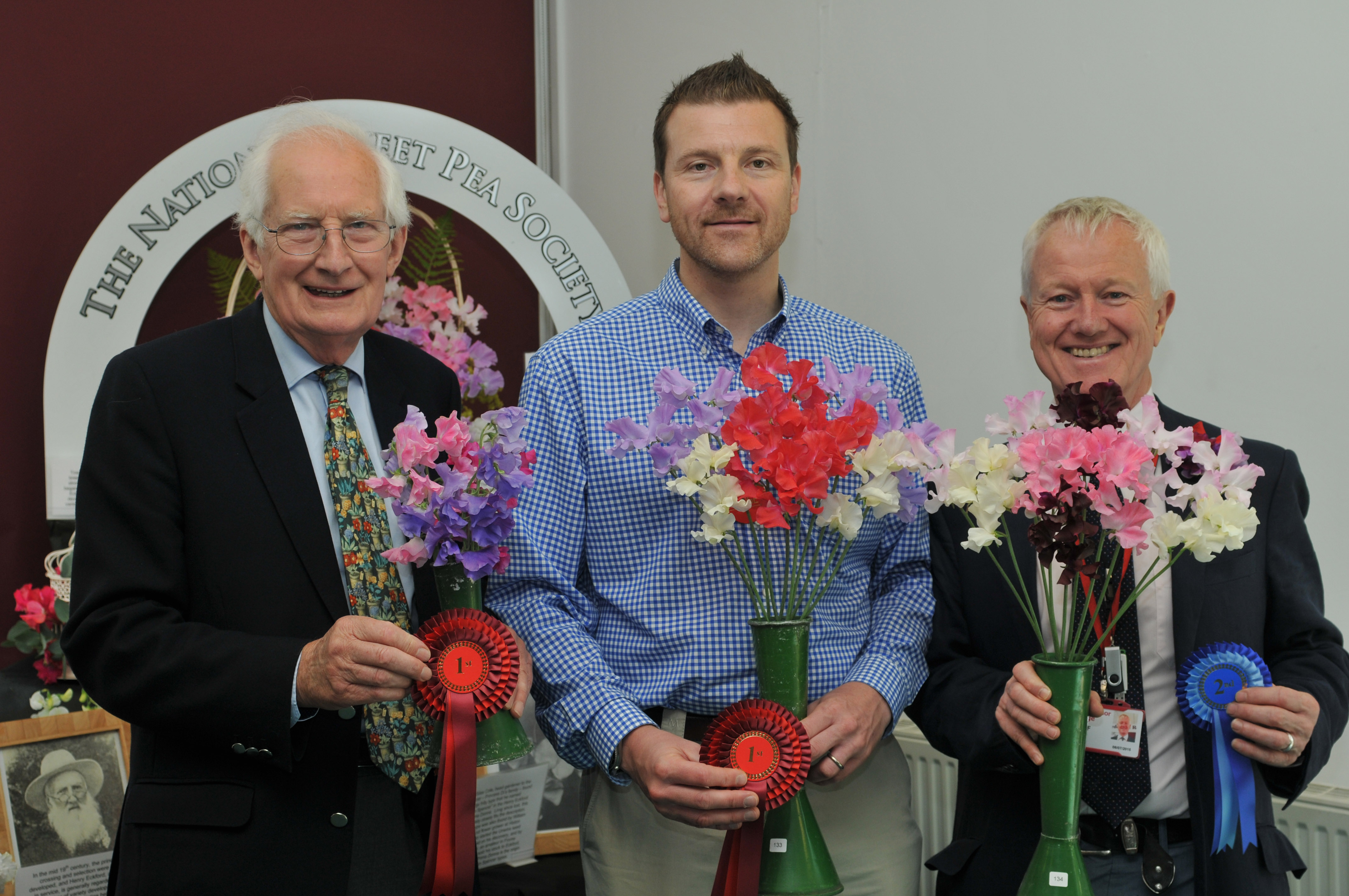 Big Pay-Day For East Sussex Gardener in Mr Fothergill’s Sweet Pea Competition