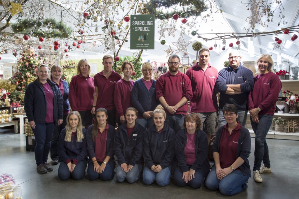 Perrywood Garden Centre gets in the festive spirit as it celebrates winning regional Christmas award