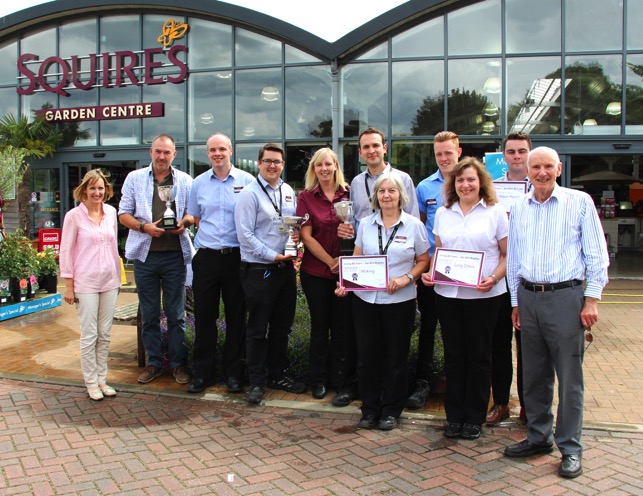 Squire’s celebrates 80 years with special floral displays