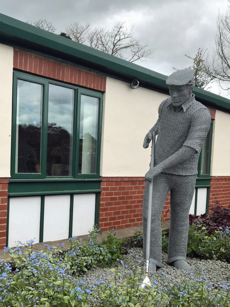 Yorkshire horticulturalist sees life’s work immortalised with statue in his honour