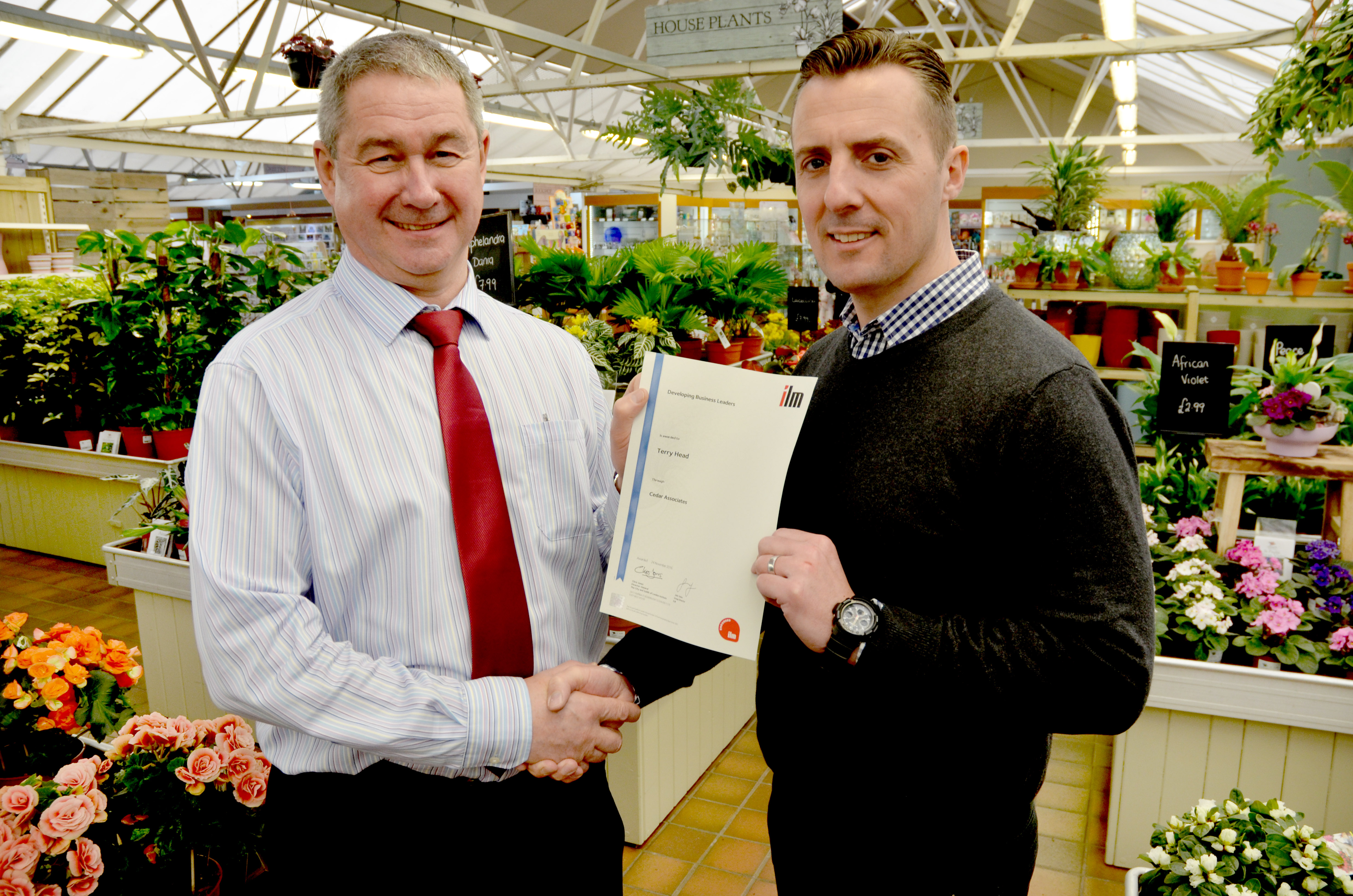 Expanding Stewarts Garden Centre invests in management training