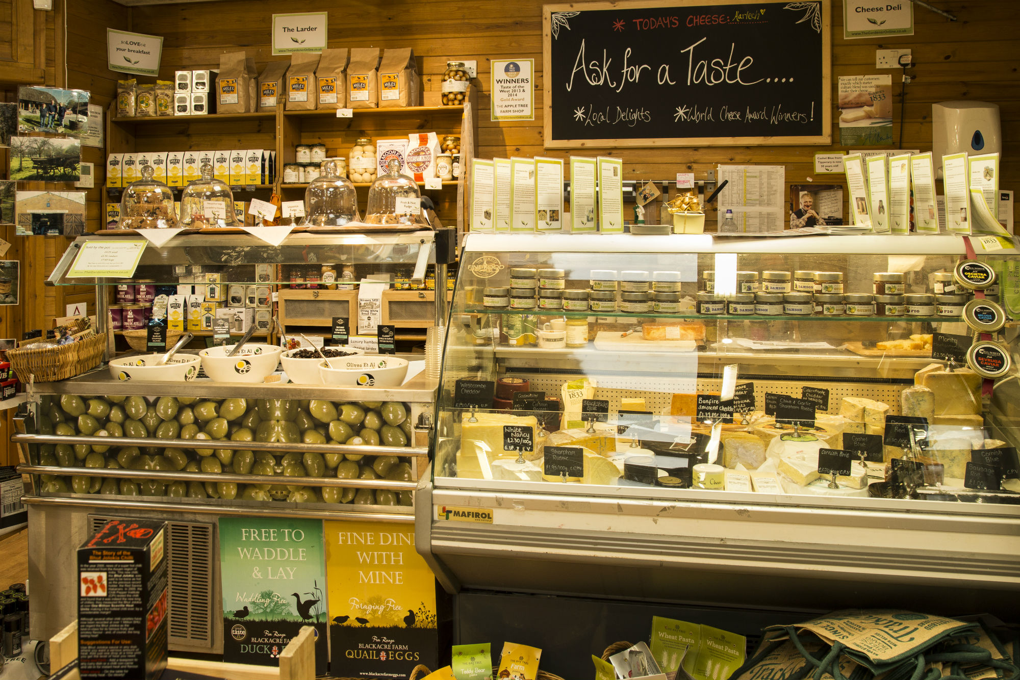 Food halls and farm shops take a bite of March sales