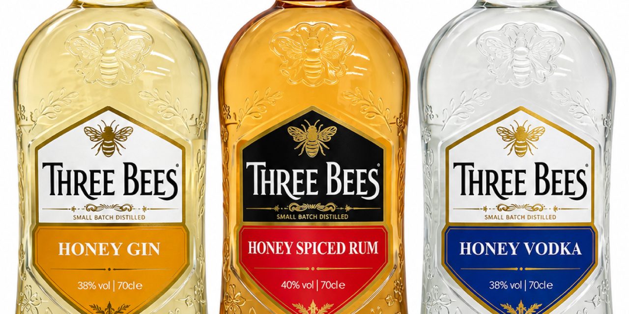 THREE BEES spirits win a diamond retail distribution deal