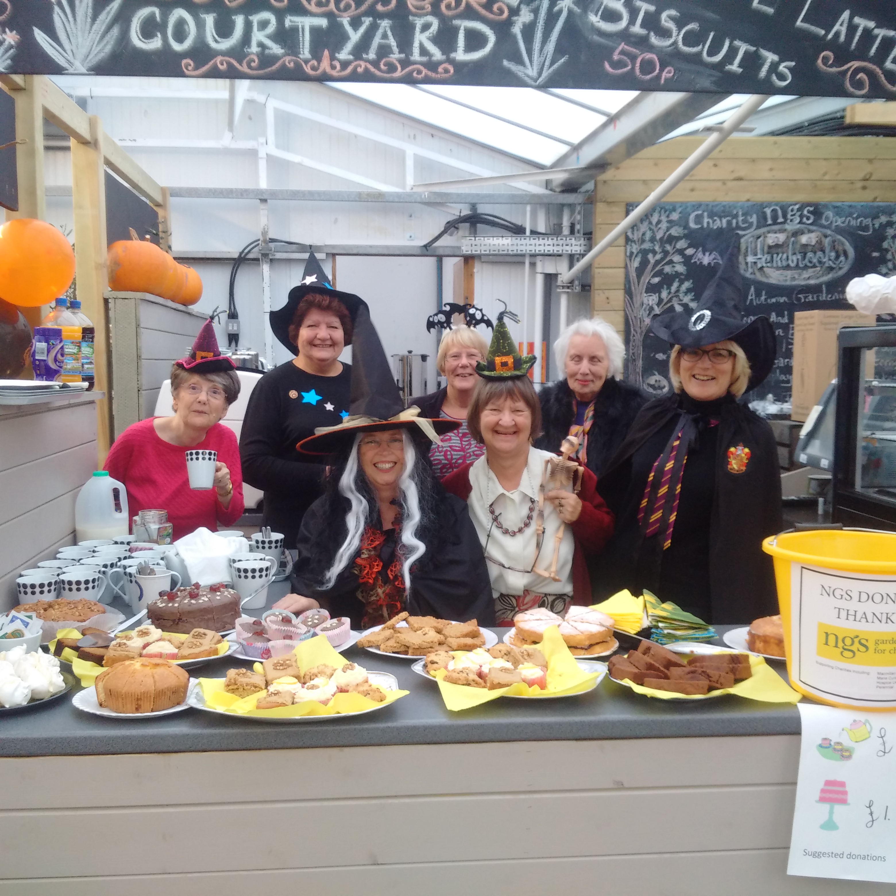 Hambrooks Halloween Fright Night Raises £250 for the National Garden Scheme