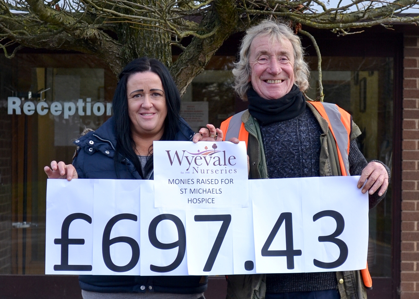 Nursery staff raise more than £650 for St Michael’s Hospice